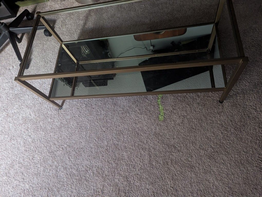 Gold Coffee Table