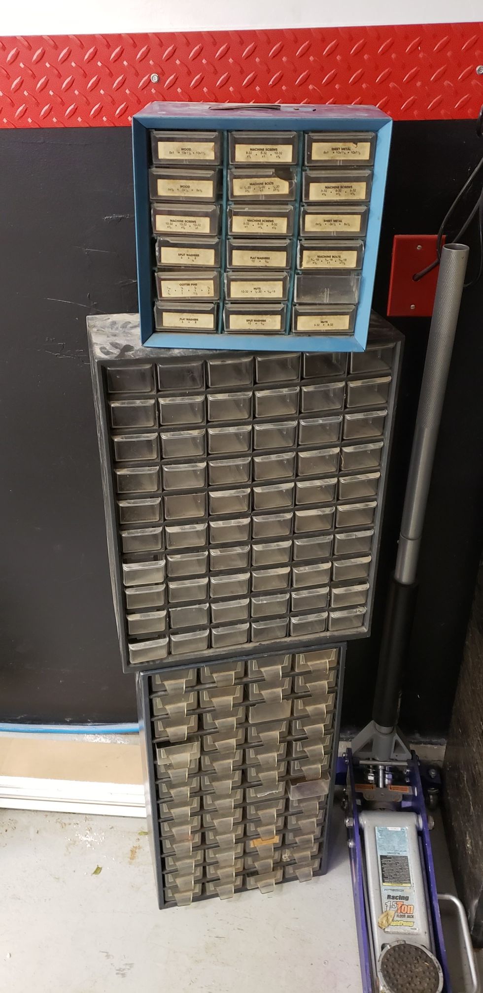 Nuts and bolts drawers storage organizer for Sale in