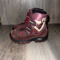 Geox sport shoe-Tex baby girl snow boots size 8