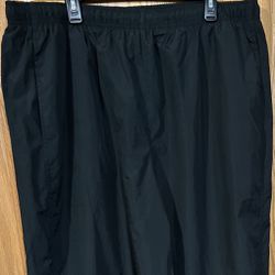 Men’s Windbreaker Black pants Size XXL For $17
