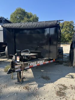 14ft Bumperpull Dump Trailer 4ft Sides