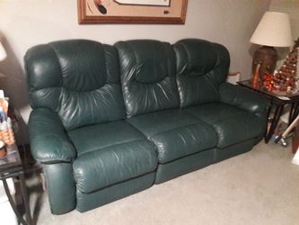 Lazyboy Leather reclining sofa