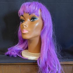 Halloween Purple Wig