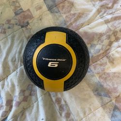 Fitness Gear 6 lb Core Training Medicine Ball 