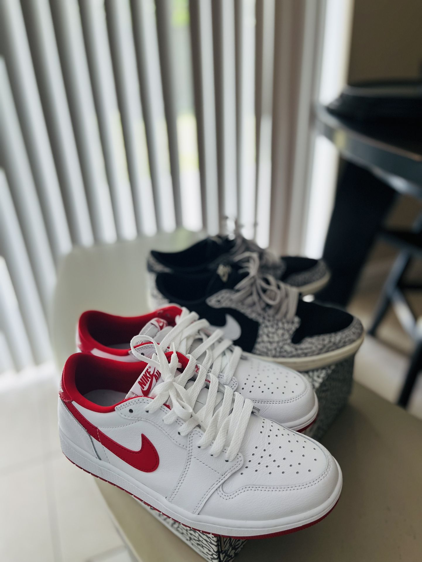 Jordan 1 Lows Size 9 Men $120 Firm Both