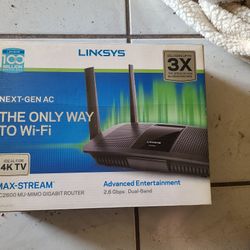 Linkskys  3x Next Gen Max Stream Ac26 Mu-mimo Gigabit Router