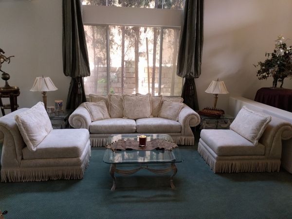 Elegant Living Room Sofa Chair 3 Pcs For In Tustin Ca Elegant Living Room Sofa Chair 3 Pcs