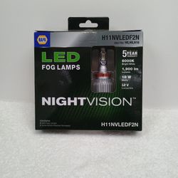 NAPA NightVision LED Bright White Headlight Bulb Powersports