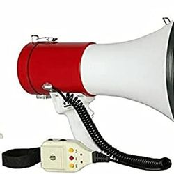 Megaphone Speakers Blow Horn Pro Sports Event Bull Loud Cheer Speaker Recording 66SF (with Rechargeable Battery) 5Core