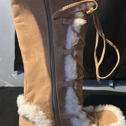 Demonia Knee-high Camel-311”Boots