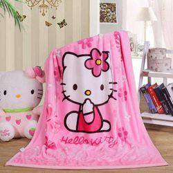 Plush Hello Kitty Blanket 