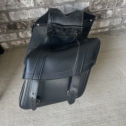 Leather Saddle Bags