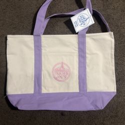 Trader Joe's Large Tote Bag - Lavender Purple