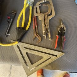 Tool Lot Clamps/ Snips/ Other 
