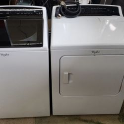 Washer and dryer