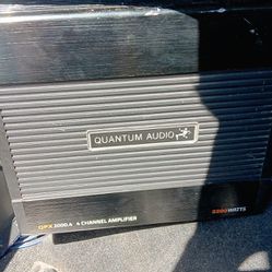 Quamtum Audio 2000x4 Car Amp 4 Channel $70