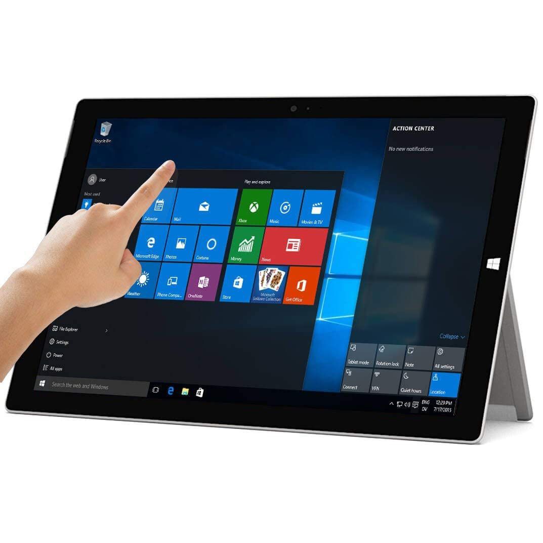 Microsoft Surface Pro 3 Tablet (12", SSD,8GB RAM, intel i5-4300U 1.9GHz, 5MP Camera, Win 10 )