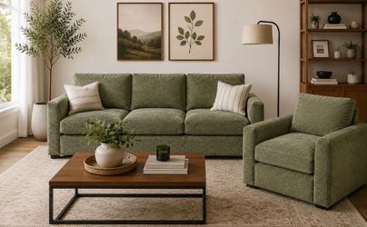LoveSac Snug 3 cushion couch (1 week old matching snug chair available too) ❤️
