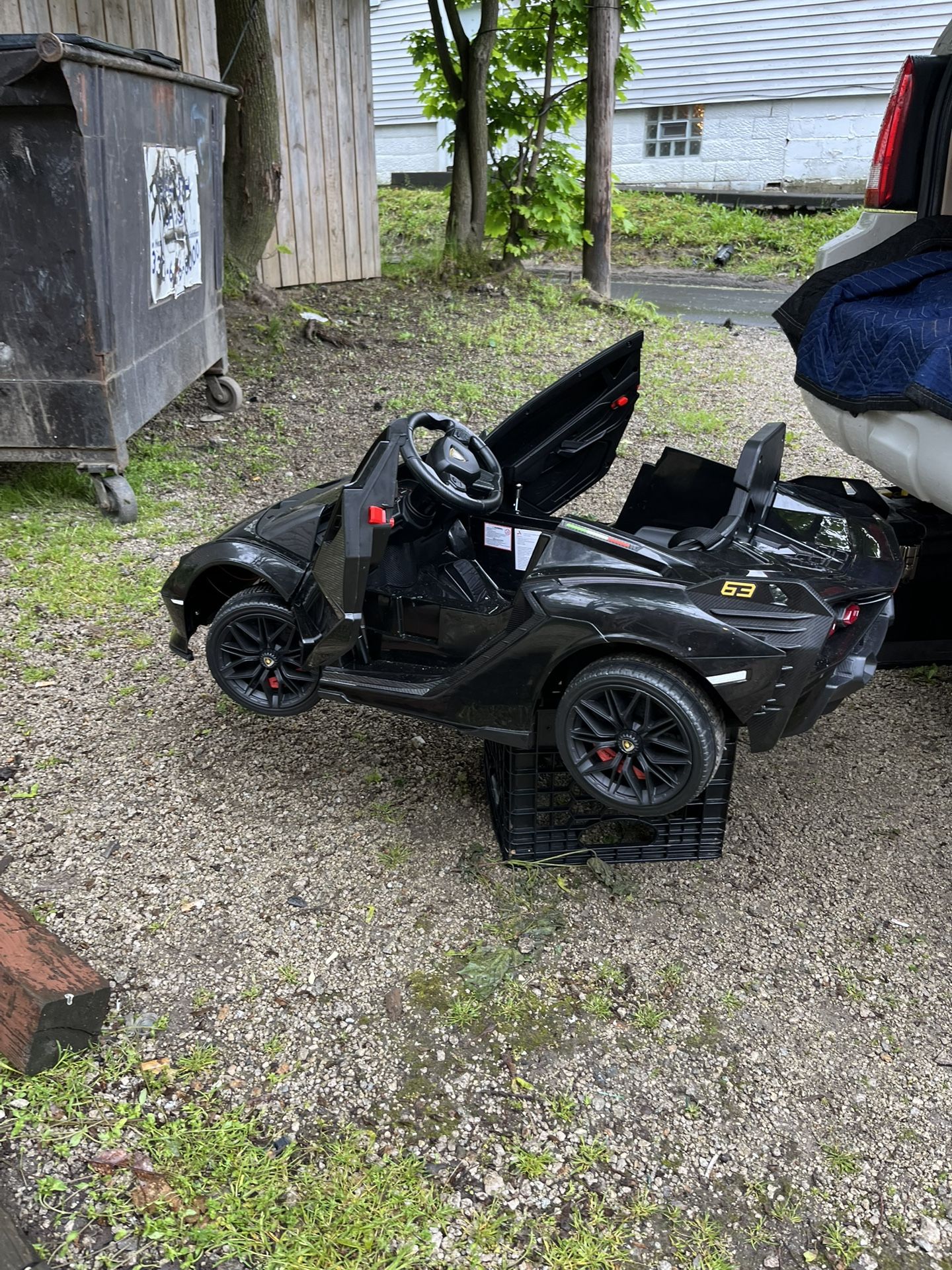 Lamborghini Power Wheels W/bluetooth