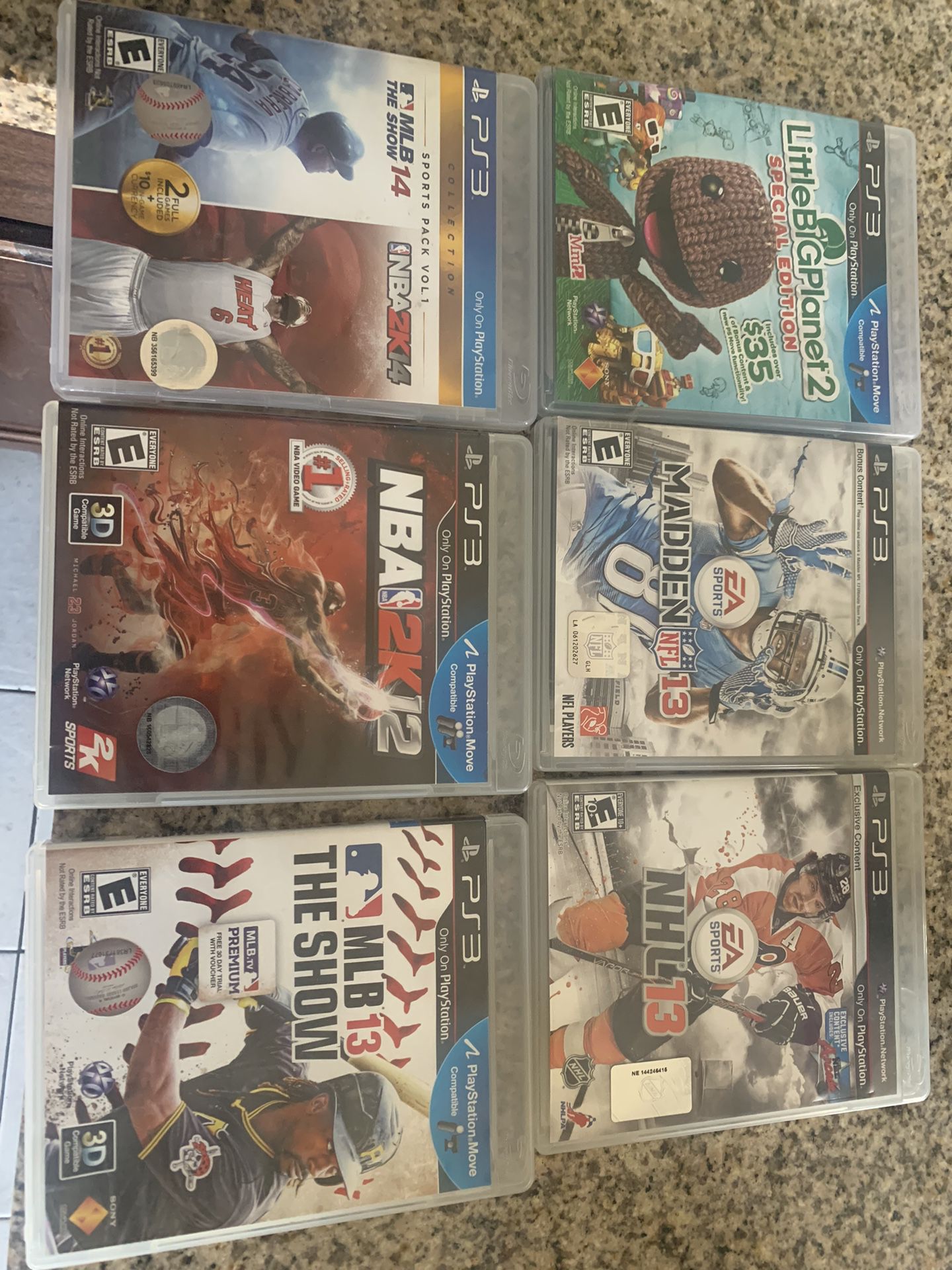 PS3 Games Lot