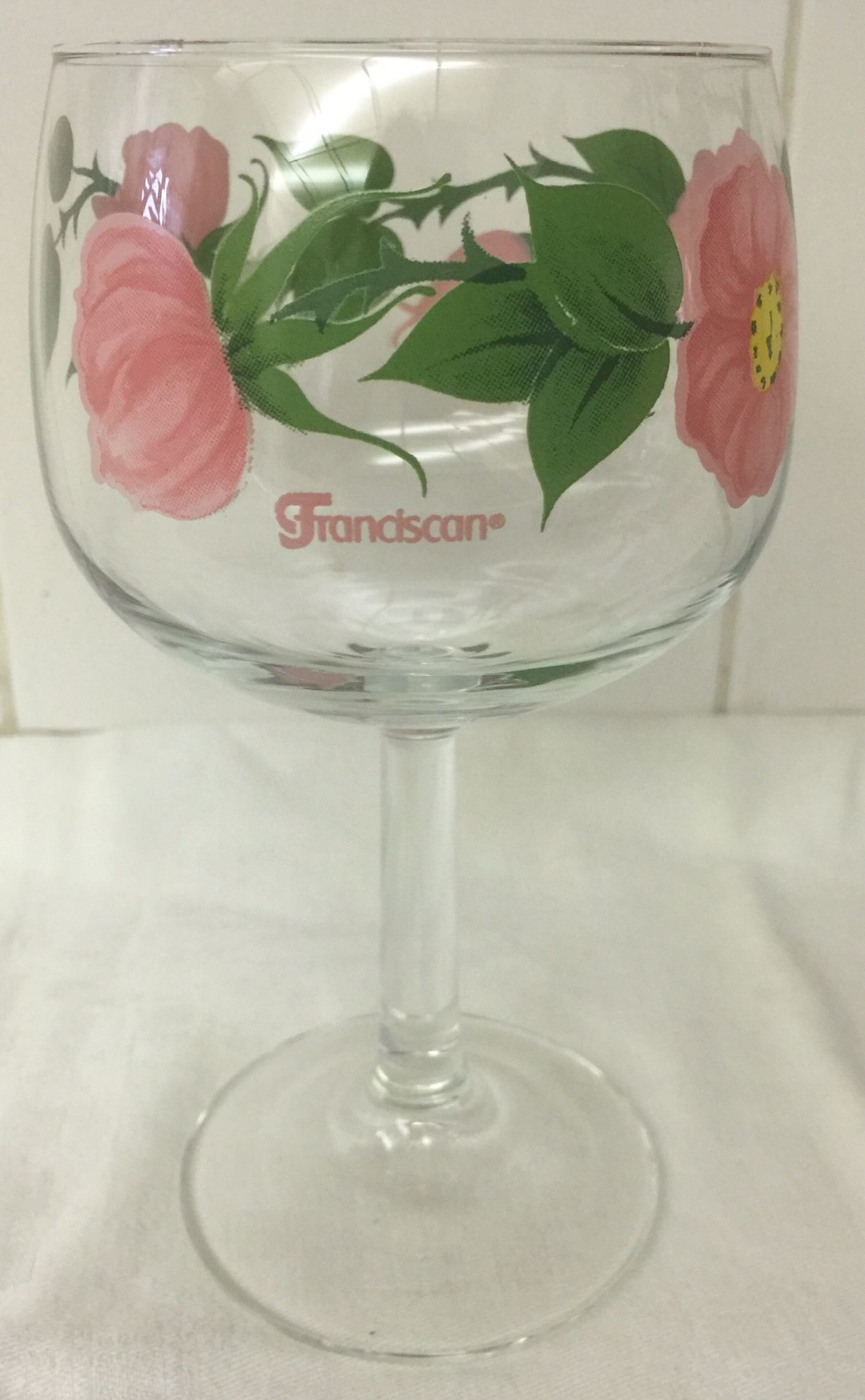 4 Franciscan wine glasses, goblets