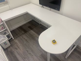 L-Shape Desk white