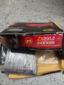 Kicker ZX200.2 2-Channel Car Amplifier