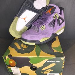 Canyon Jordan 4's Size 8.5 Men's Size 10 Wmns 