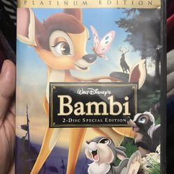 Walt Disney  BAMBI $10 Special 2 Disc DVD collection  Thumbnail