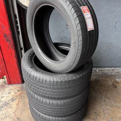 215/55R17 MICHELIN DEFENDER full tires set 