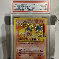 PSA 10 Charizard (celebrations)