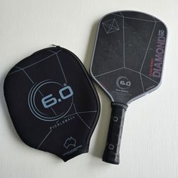 Six-Zero Infinity Edgeless Double Black Diamond Pickleball Paddle