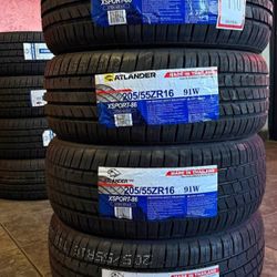 205/55/16 New Tires