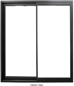 Aluminum sliding door