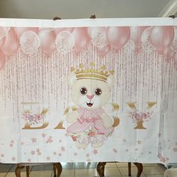 Teddy Bear Baby Backdrop
