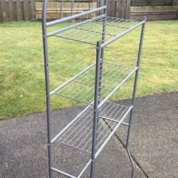 Over The Toilet Metal Shelf 23” Wide 68” High