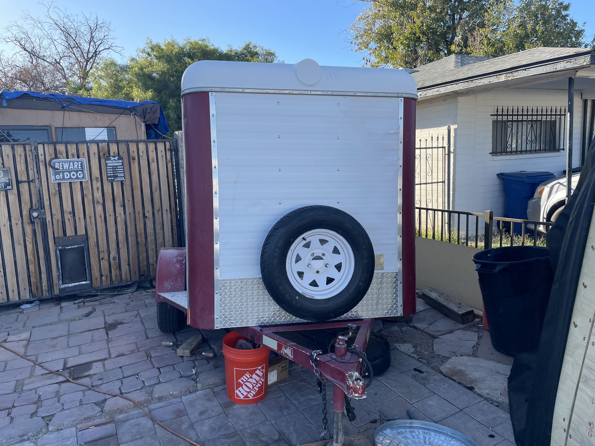 Work Or Quad And Dirtbike Trailer