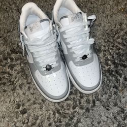 Gray Bapesta 