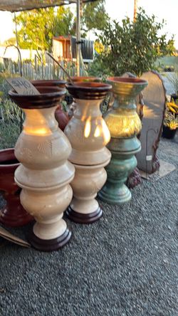 Clay pots $40