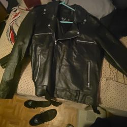Leather Biker Jacket