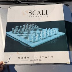 SCALI ALABASTRO CHESS SET