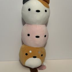 Takashoji 16” Dango Stick Cat, Bunny, Dog (w/Tag)