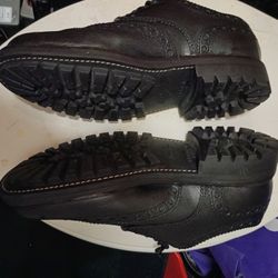 Blk/Casual /Leather Mans Shoe