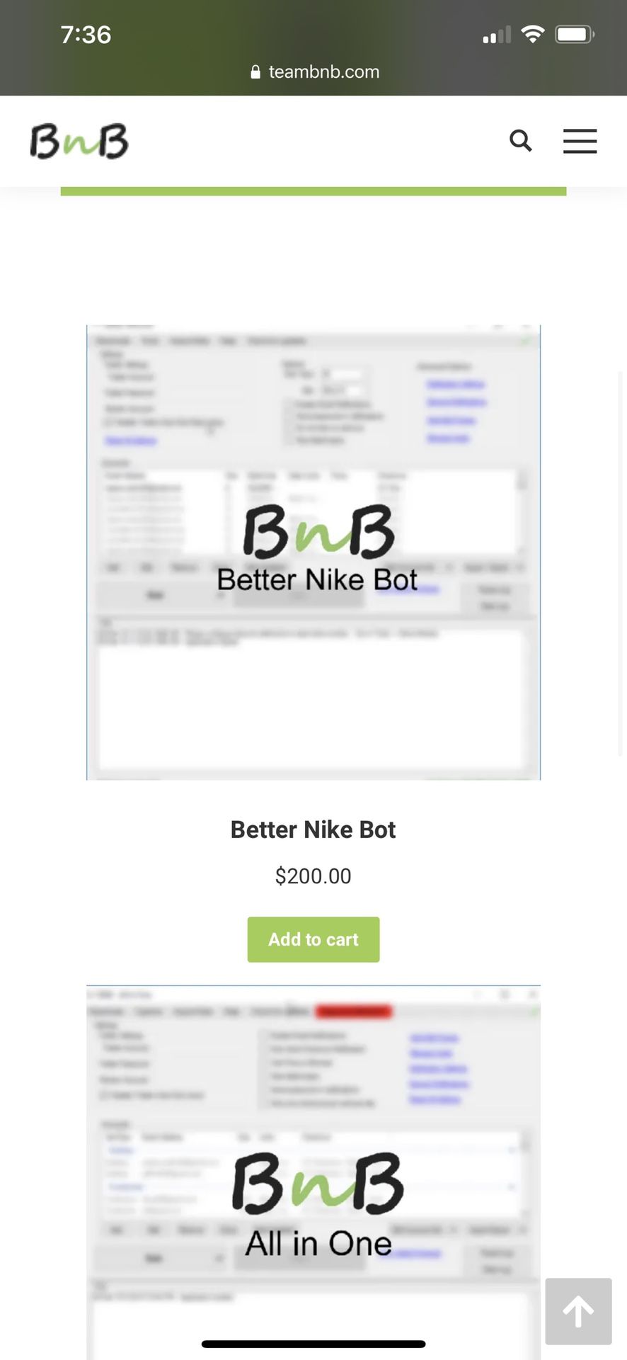 Better nike bot (bnb) shoe bot