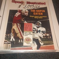 1981 NFC Championship Game Ticket The Catch!
