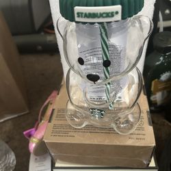 Starbucks Glass Bear
