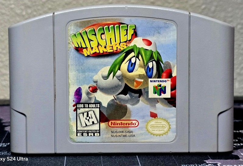 Mischief Makers (Nintendo 64) – Original Cartridge