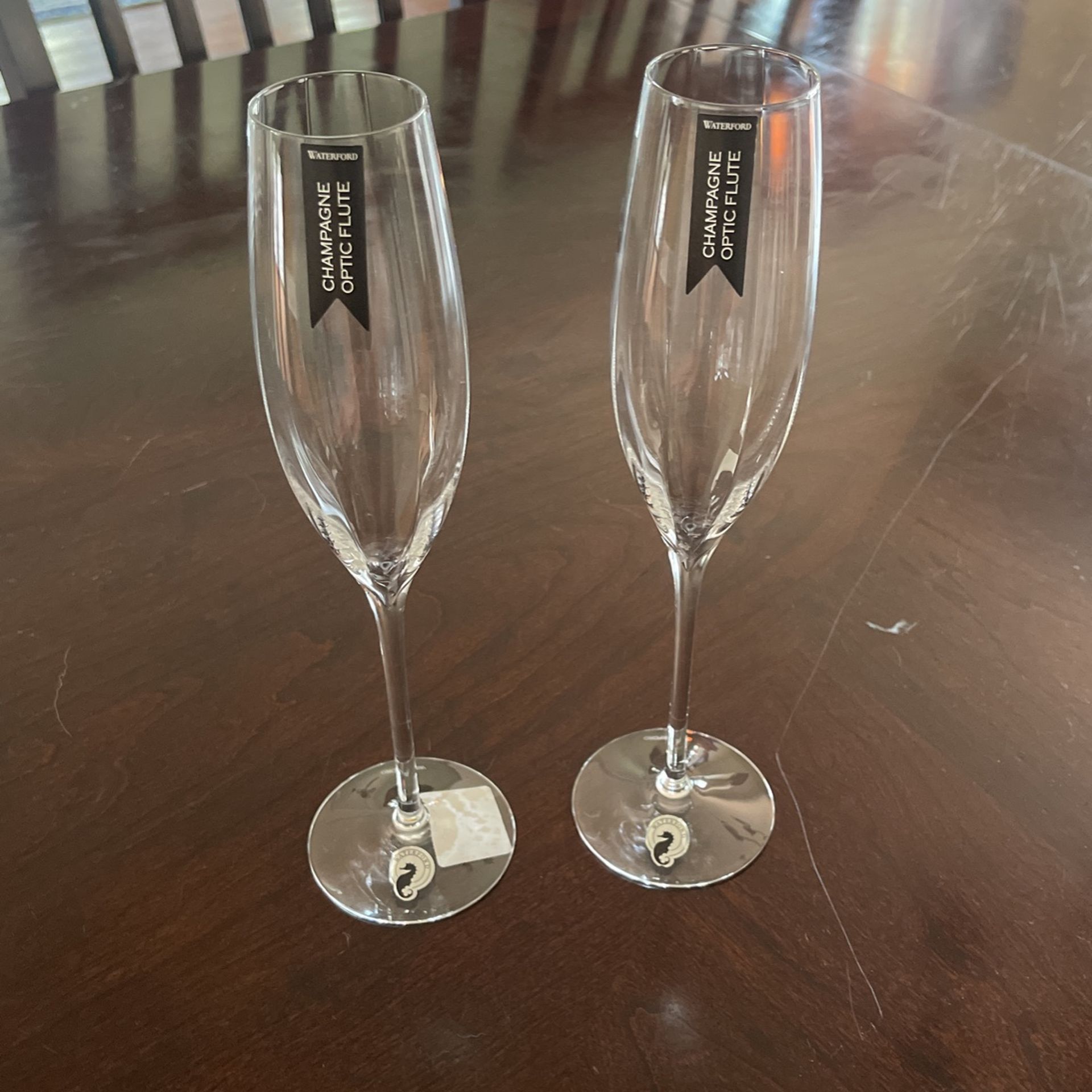 Waterford Champagne flutes