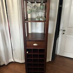 BEAUTIFUL SMALL WINE CABINET CAN DELIVER LICAL IF NEEDED 
