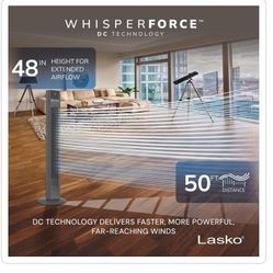Lasko Whisperforce 48in fan